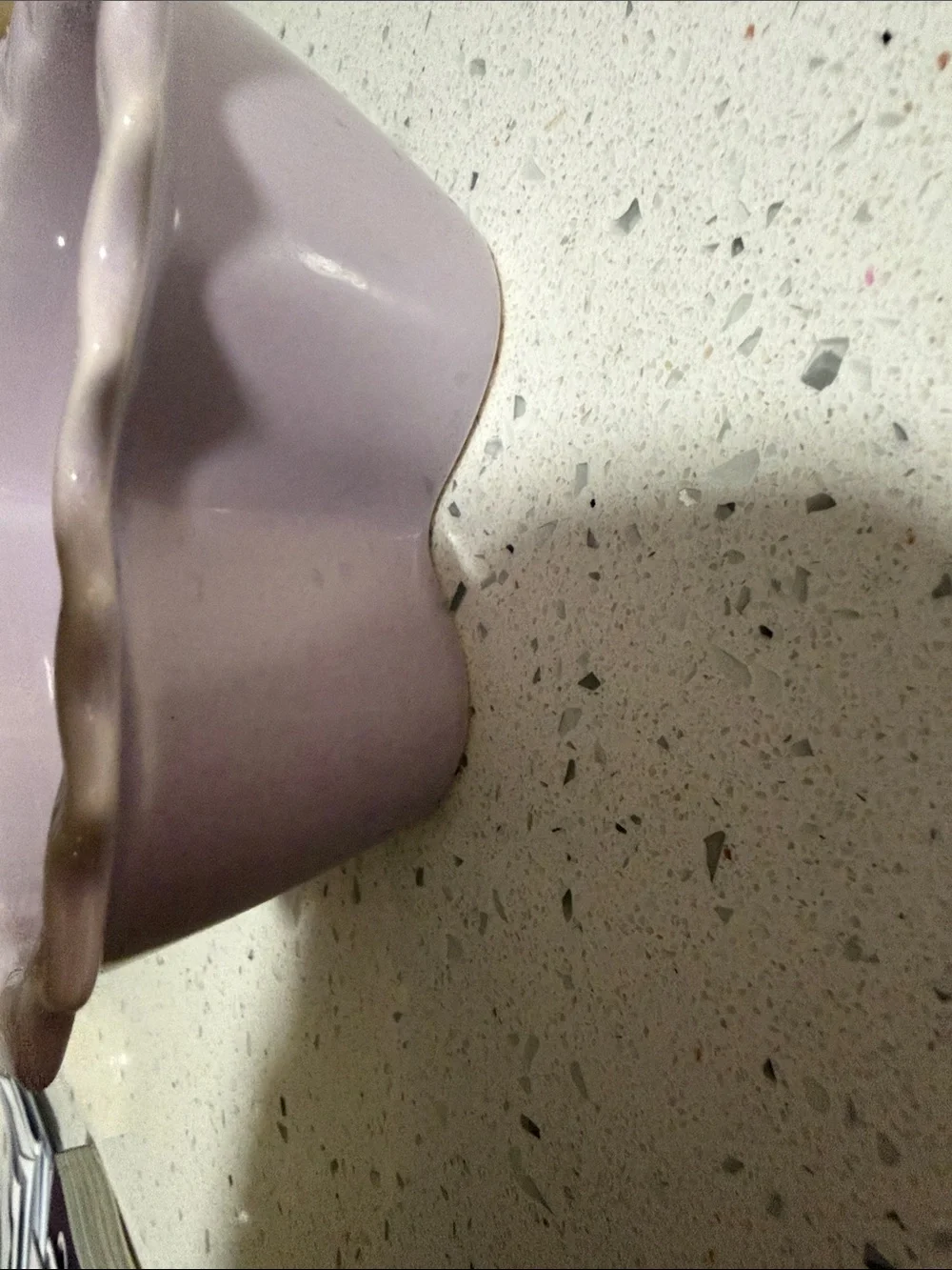 CHANTAL Heart-Shaped Ceramic Serving Bowl in Lavender